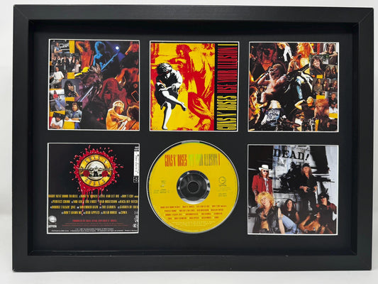 Guns 'n' Roses | Use Your Illusion I | Retro Mounted CD Wall Display | Frame Not Included |