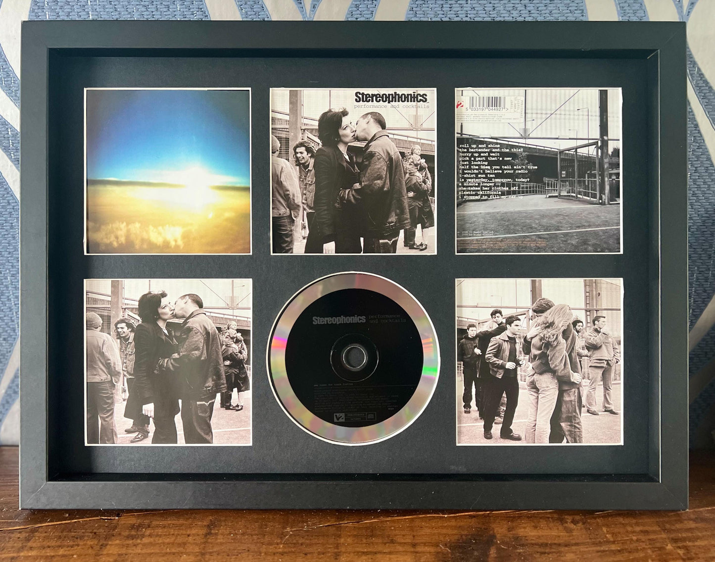 The Stereophonics | Performance & Cocktails | Retro Mounted CD Wall Display | Frame Not Included |