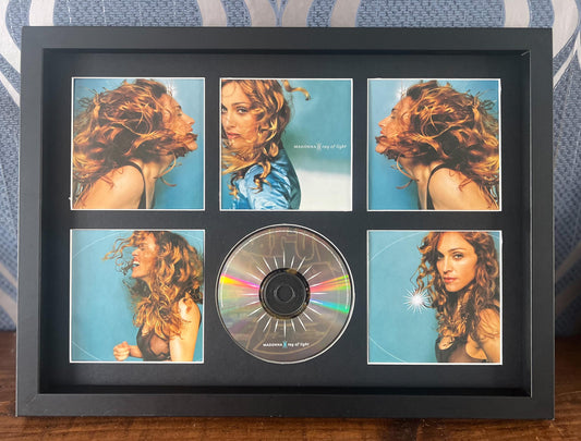 Madonna | Ray Of Light | Retro Mounted CD Wall Display | Frame Not Included |