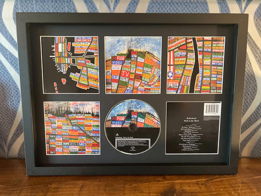 Radiohead | Hail To The Thief | Retro Mounted CD Wall Display | Frame Not Included |