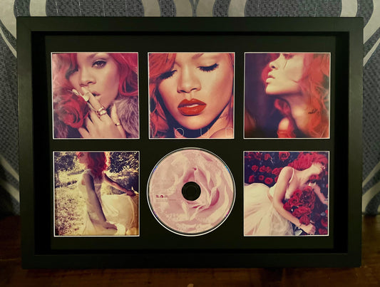 Rihanna | Loud | Retro Mounted CD Wall Display | Frame Not Included |