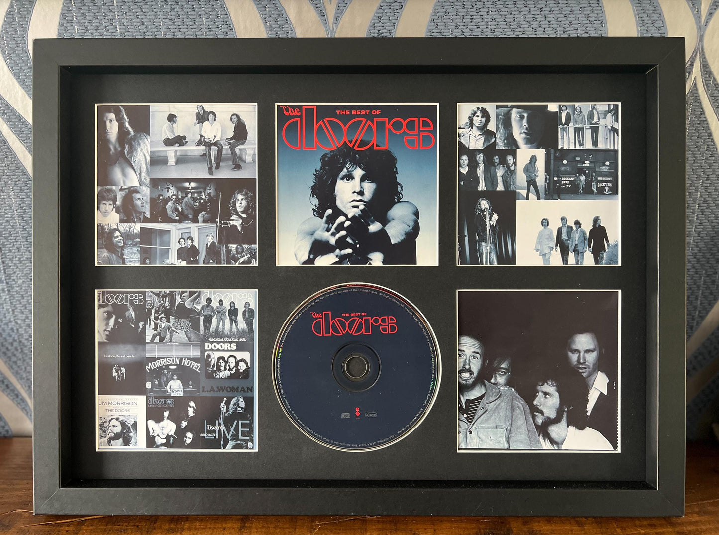 The Doors | The Very Best Of | Retro Mounted CD Wall Display | Frame Not Included |