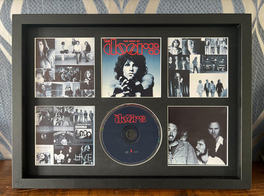 The Doors | The Very Best Of | Retro Mounted CD Wall Display | Frame Not Included |