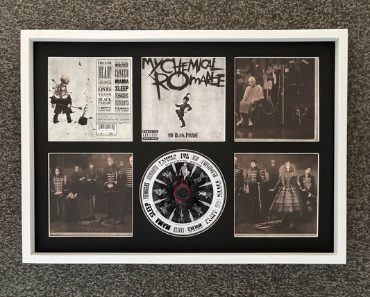My Chemical Romance | The Black Parade | Retro Mounted CD Wall Display | Frame Not Included |