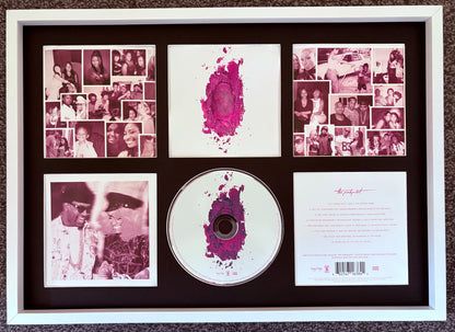 Nicki Minaj | The Pinkprint | Retro Mounted CD Wall Display | Frame Not Included |f