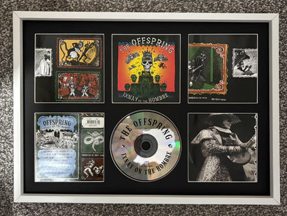 The Offspring | Ixnay On The Hombre | Retro Mounted CD Wall Display | Frame Not Included |