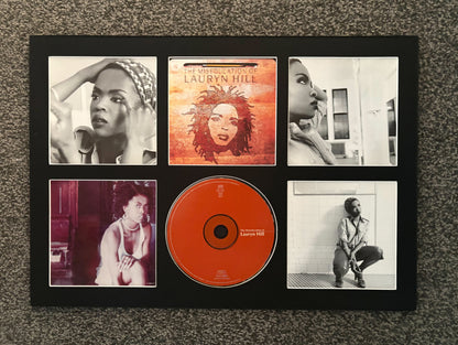Lauryn Hill | The Miseducation Of Lauryn Hill | Retro Mounted CD Wall Display | Frame Not Included |