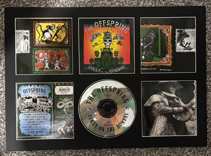 The Offspring | Ixnay On The Hombre | Retro Mounted CD Wall Display | Frame Not Included |
