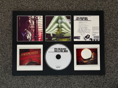 Noel Gallaghers High Flying Birds | Noel Gallaghers High Flying Birds | Retro Mounted CD Wall Display | Frame Not Included |
